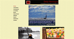 Desktop Screenshot of dailyharangue.com